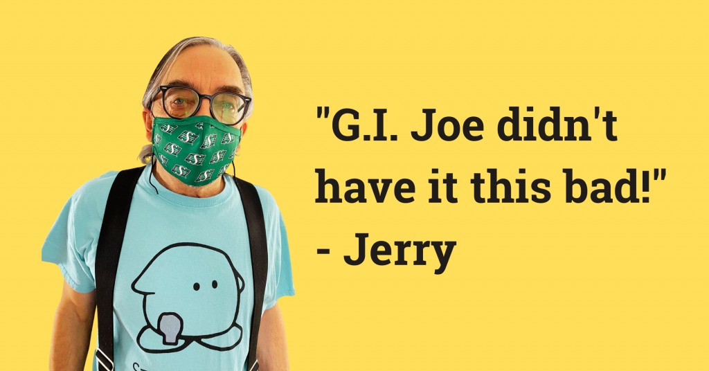 G.I. Joe Didn’t Have It This Bad – Jerry’s Colostomy Story