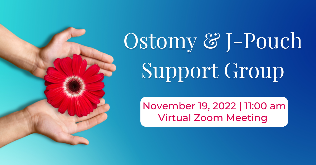 Ostomy J-Pouch Support Group November 2022