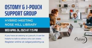 Ostomy J-Pouch Support Group April 2023